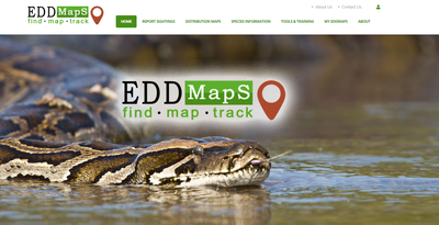 EDDMapS: Early Detection and Distribution Mapping System