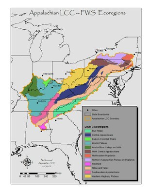 App LCC Ecoregions (EPA level III)