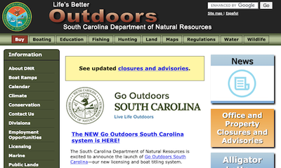 South Carolina Department of Natural Resources