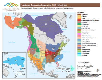 Make up of LCCs across the Country by States