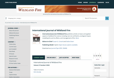 International Journal of Wildland Fire