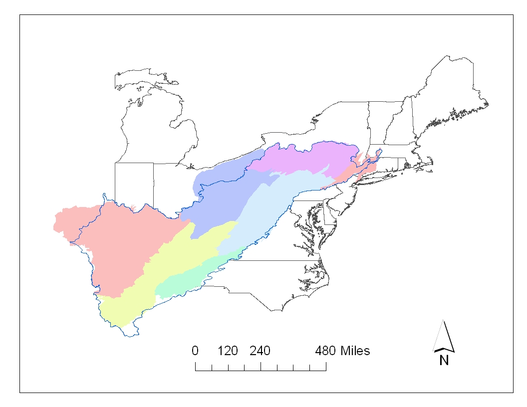 Appalachian LCC Proposed Subzones All 